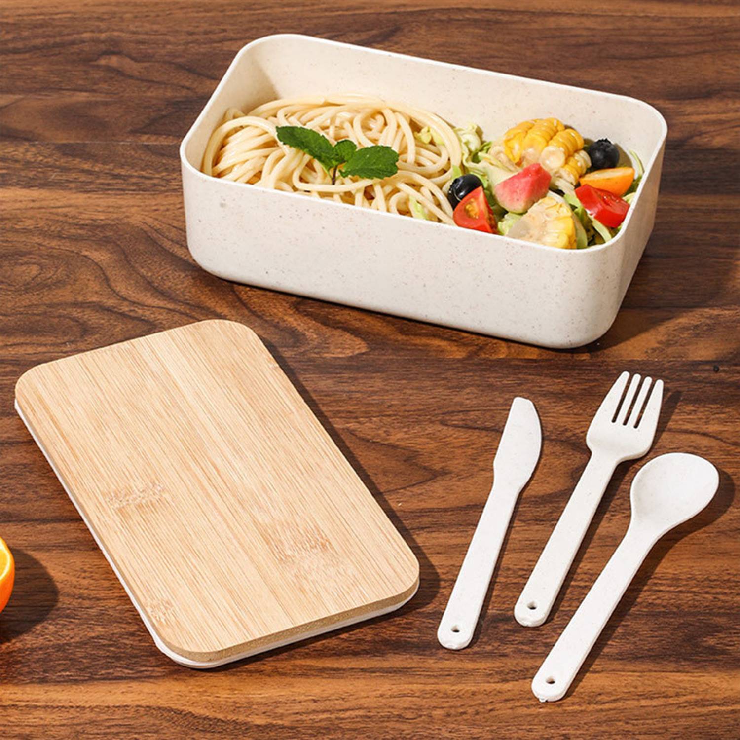Wheat Straw Lunch Box 4