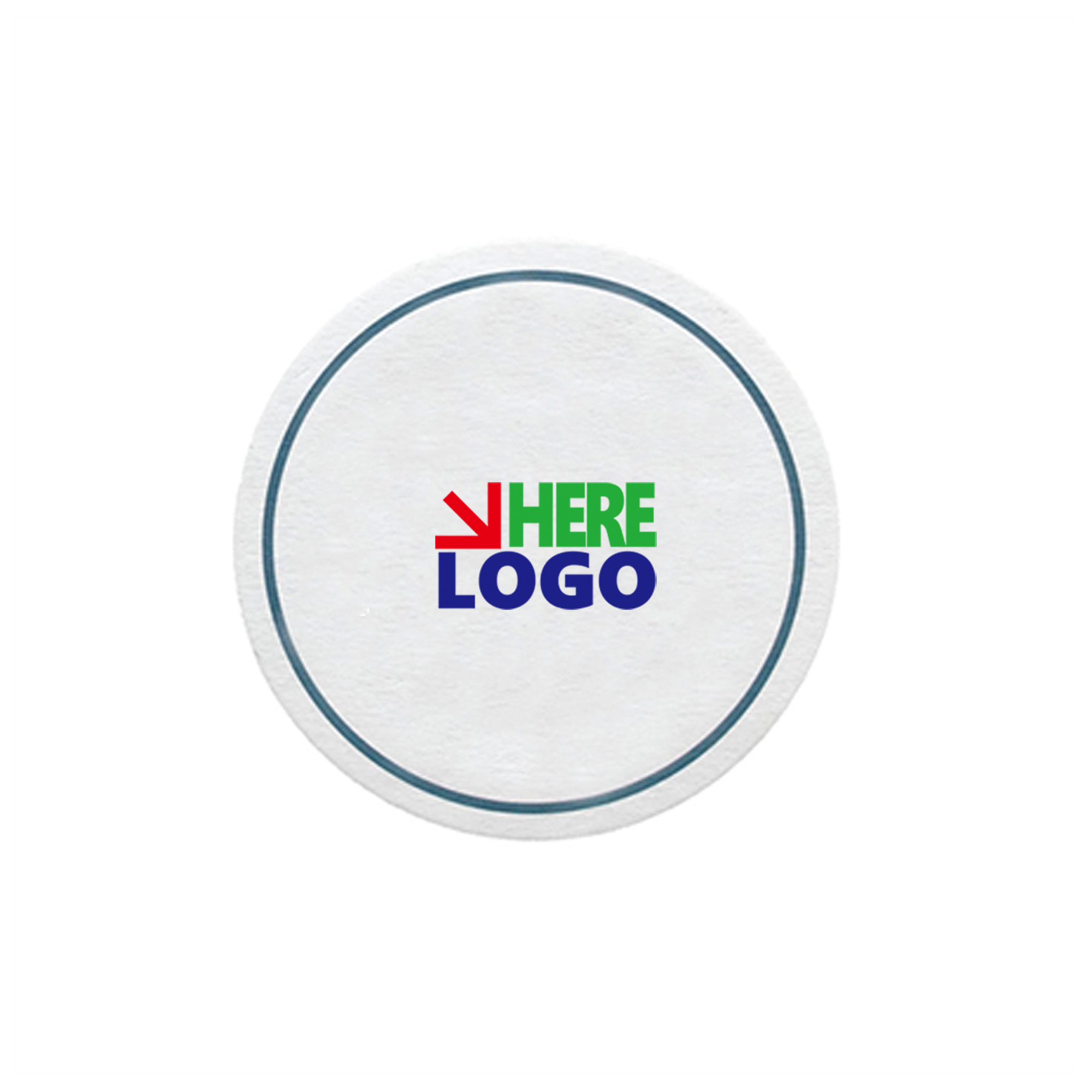 Round Absorbent Paper Coasters 2
