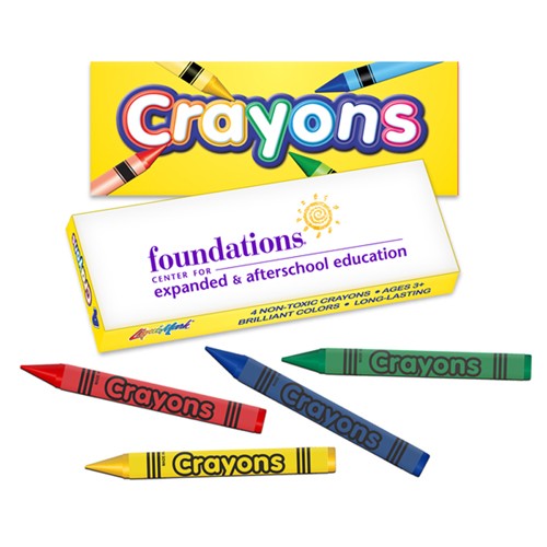 Four Pack Crayon Box 2