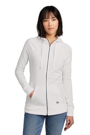 Women's Sueded Cotton Blend Full-Zip Hoodie