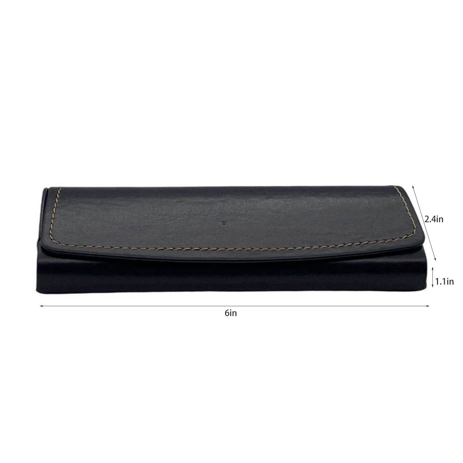 Portable PU Leather Sunglasses Eyeglass Case 8
