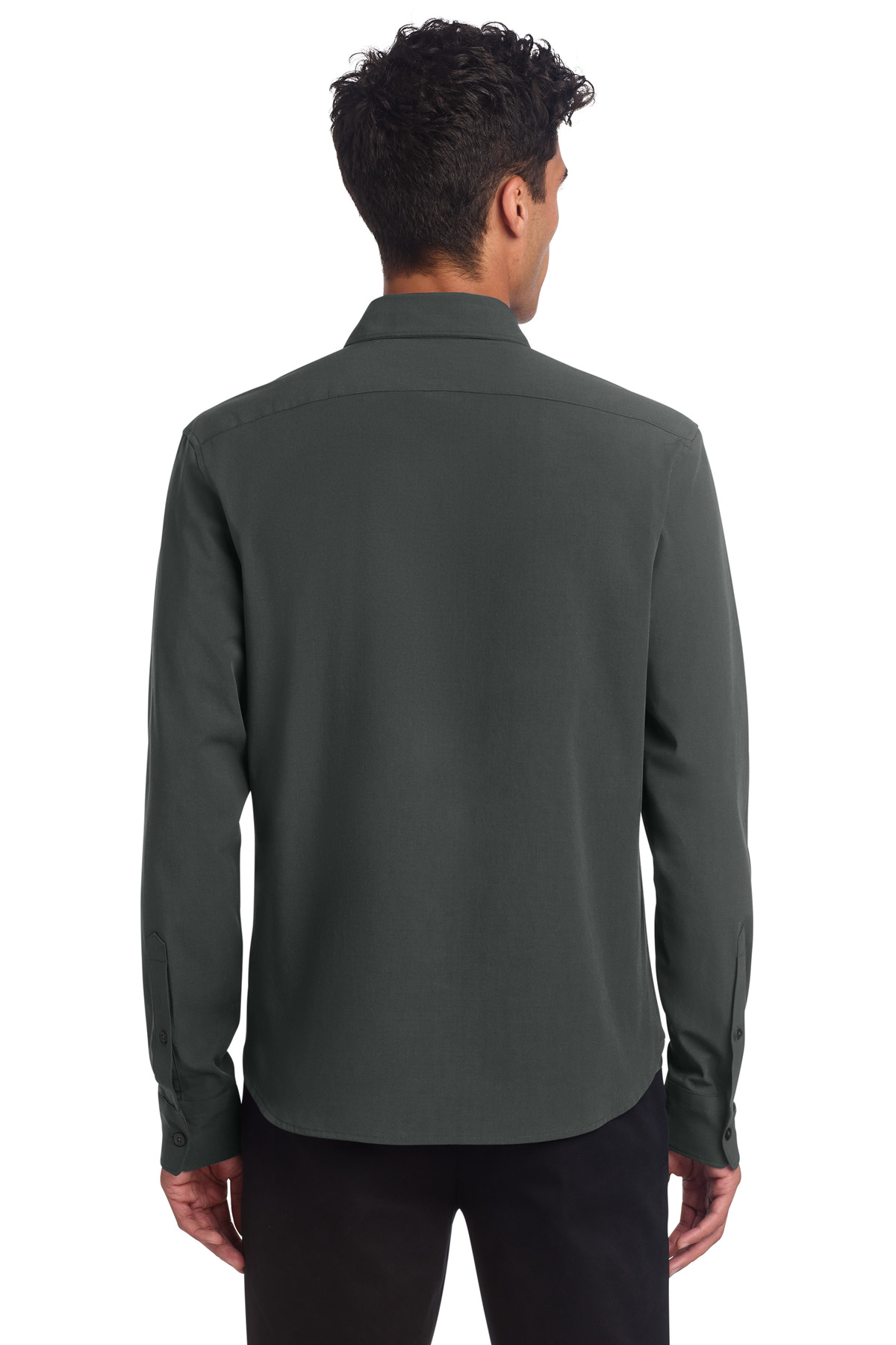 Mercer+Mettle Long Sleeve Stretch Woven Shirt MM2000 51