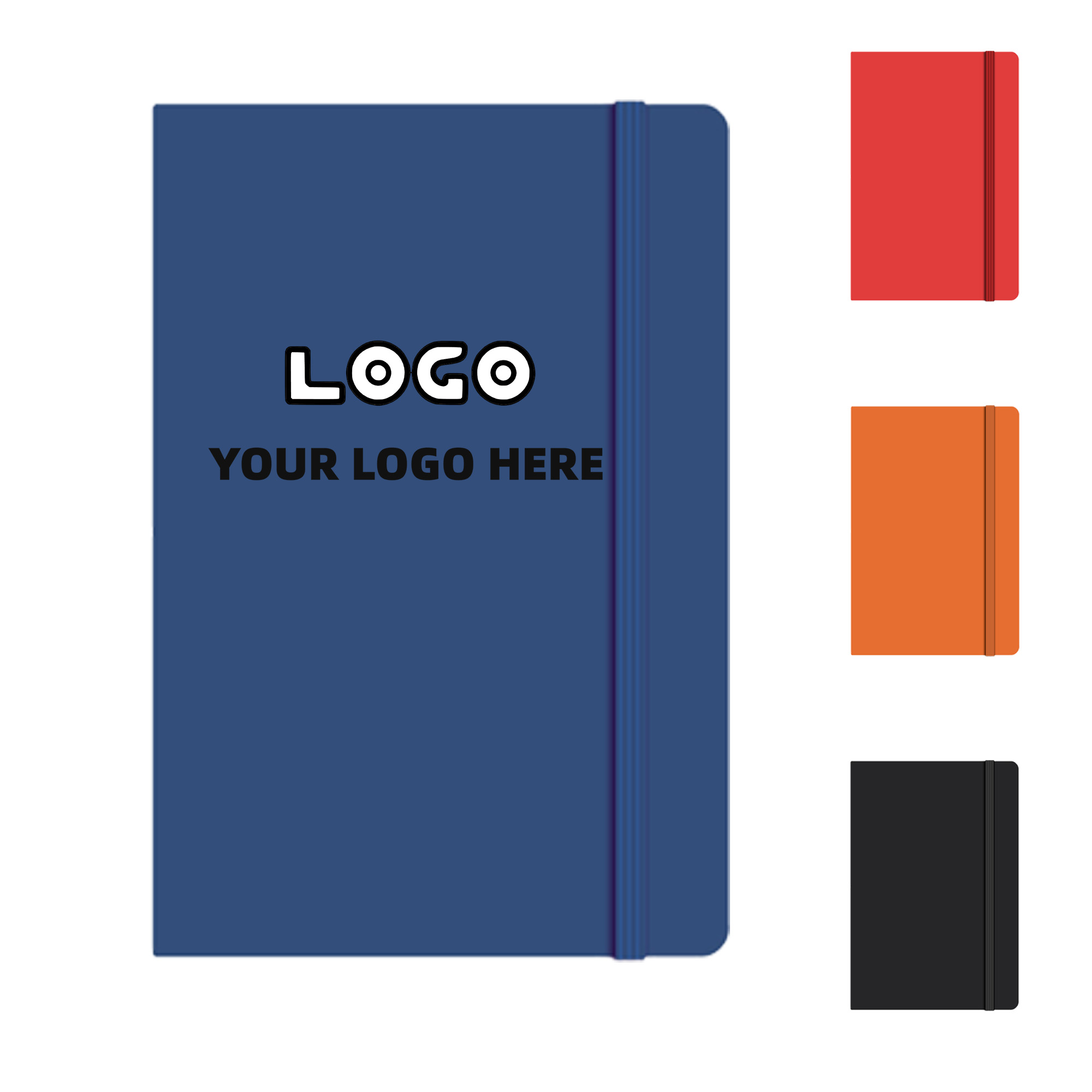 200-Page Elastic Bound Notebook 2
