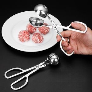 Small Metal Meatball Maker Food Grade Stainless Steel Durable 8