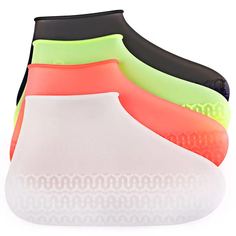 Silicone Waterproof Reusable Non Slip Boot and Shoe Cover 5