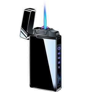 3 In 1 Dual E Arc Jet Lighter With Flashlight 10