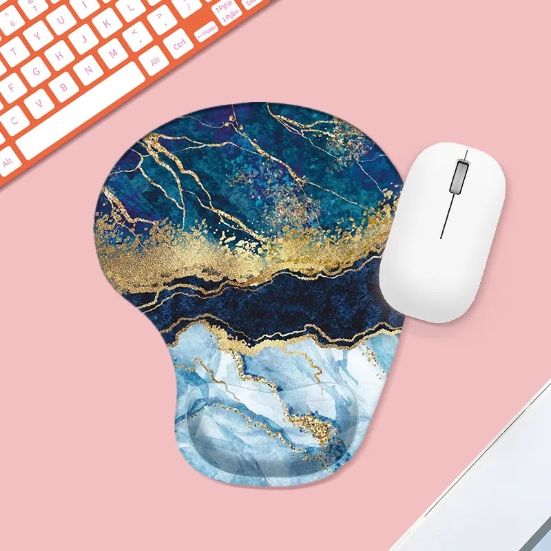 Office Mouse Pad with Gel Wrist Rest 4