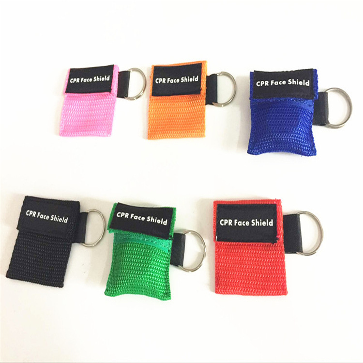 Disposable CPR Face Shield Mask Keychain 4