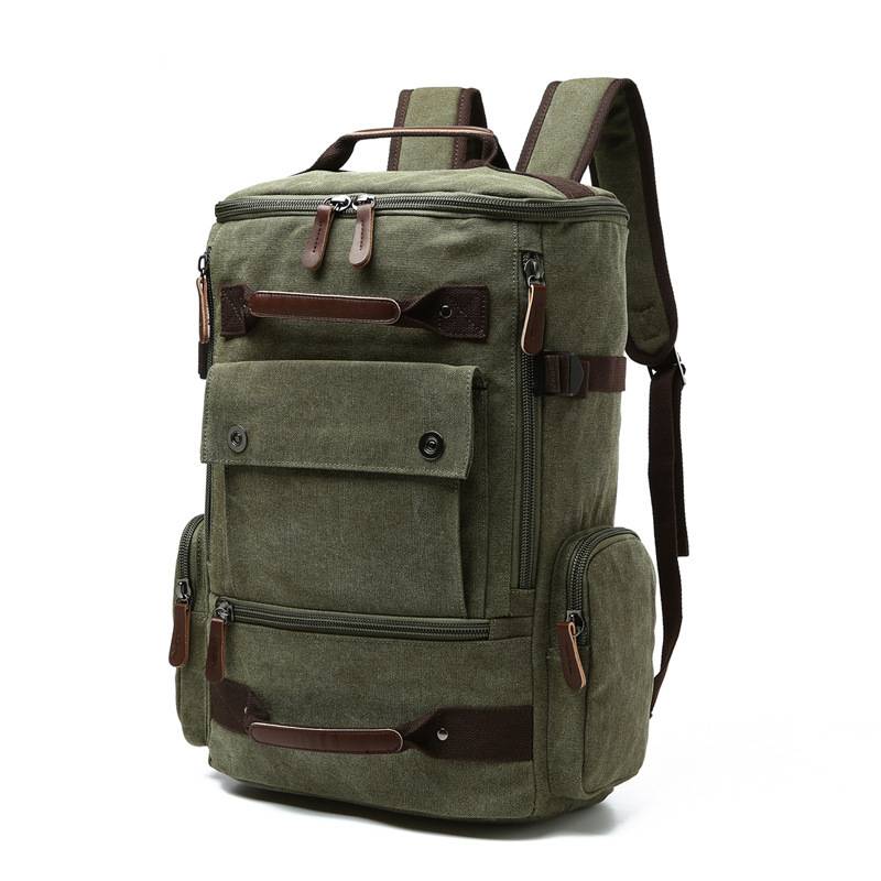 Canvas Large Capacity Travel Backpack 4