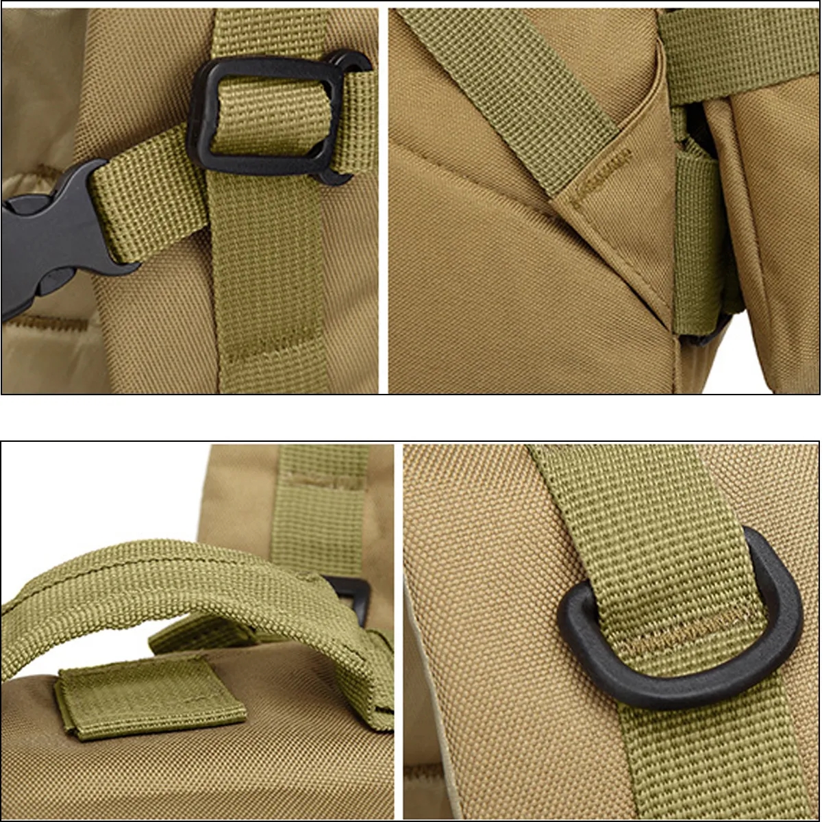 55L Tactical Military Backpack With Detachable Pouches 5