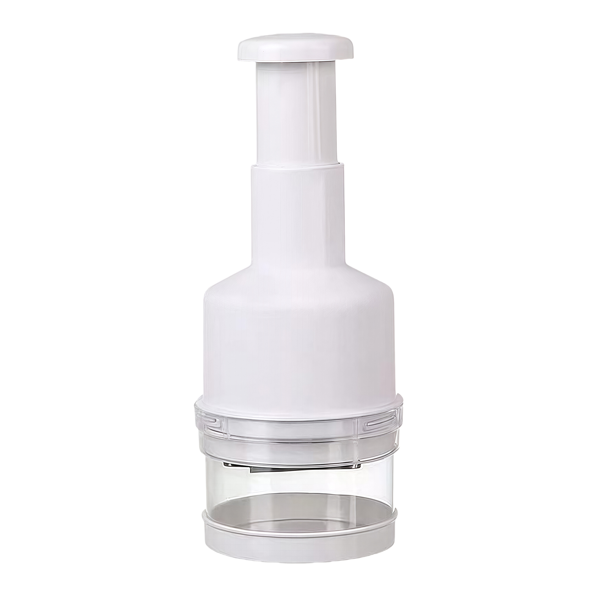 White Multi-Function Manual Garlic Chopper 3