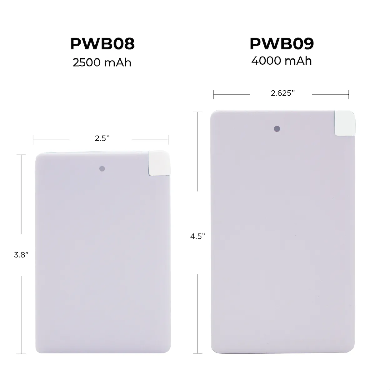 Dartmouth - 4000 mAh SLIM PORTABLE POWER BANK WITH CABLE 3