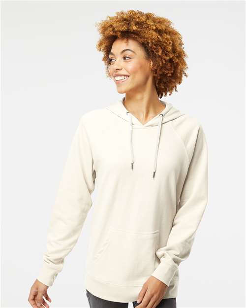 Unisex Icon Lightweight Loopback Terry Hooded Sweatshirt - SS1000 101