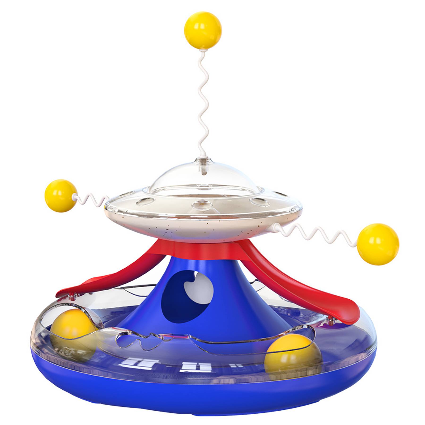 Plastic Food Dispenser Interactive Pet Supplies 8