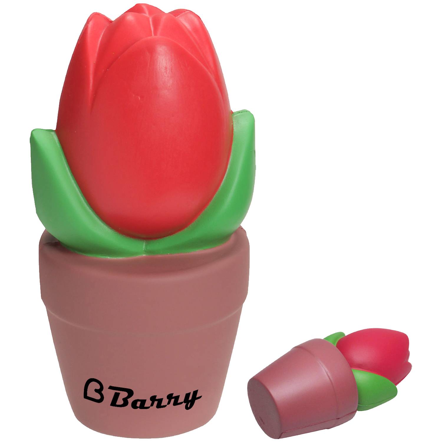 PU Tulip in Pot Stress Reliever Squishy Toy 1
