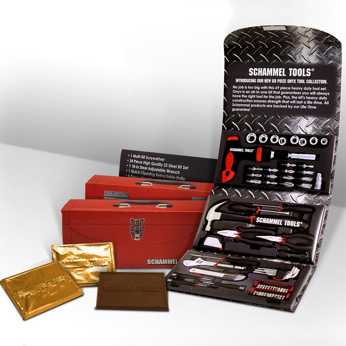 Grand Chocolate Storyteller with 9 Custom Engraved Chocolate Bars 5