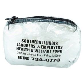 Clear 19 Gauge Vinyl All Purpose Bag W/Gusset (6"x4"x2") 2