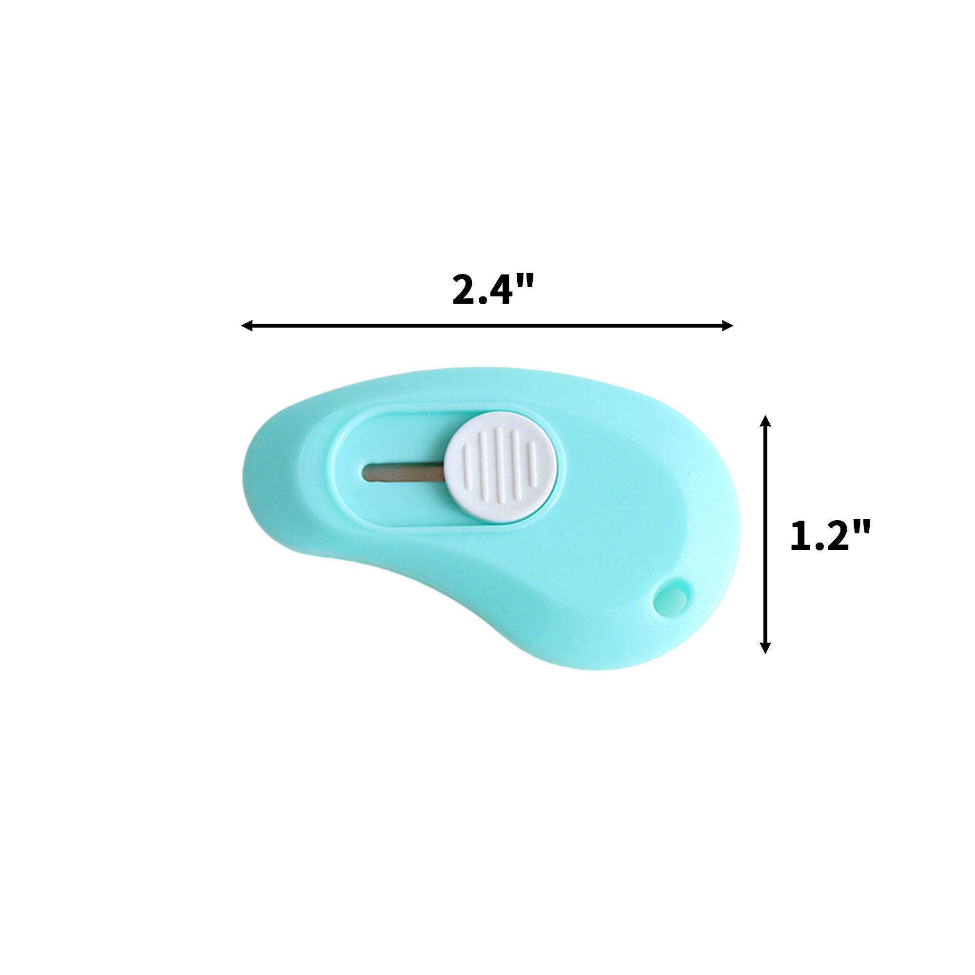 Mini Utility Knife With Retractable Blade Pocket Size 8