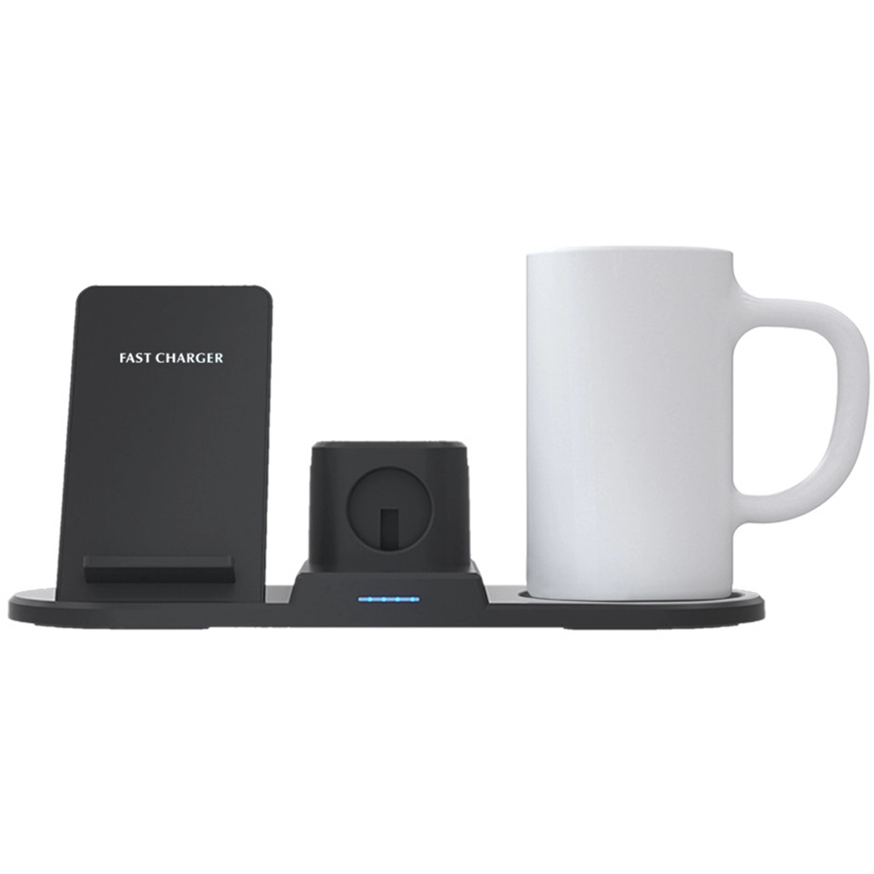 15W Multi-function Wireless Charger with Heating Cup 7