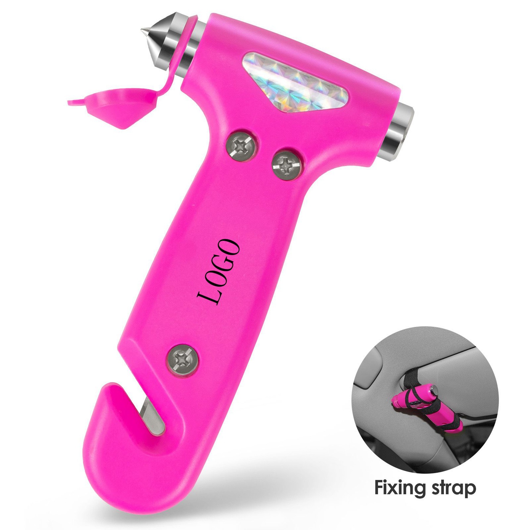 Car Safety Hammer Seatbelt Cutter 7
