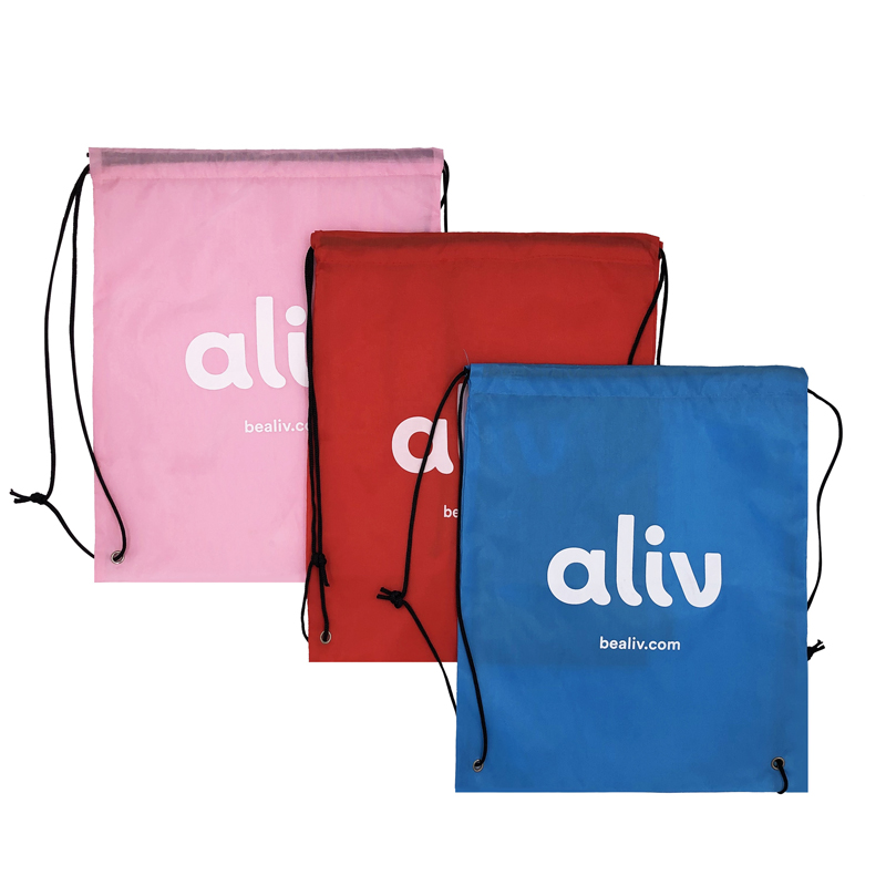 210D Polyester Drawstring Backpack Bags 5