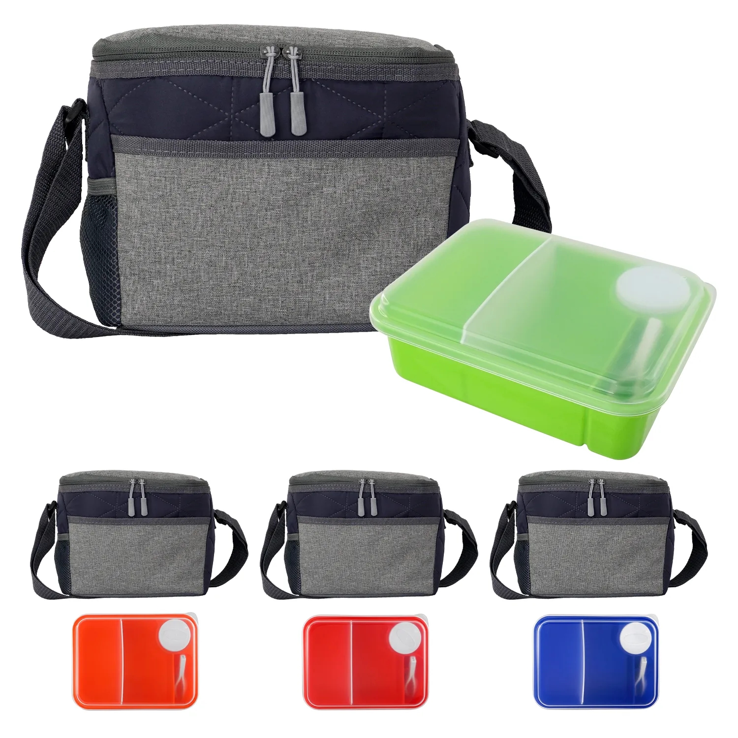 Quilted On The Go Lunch Set 6