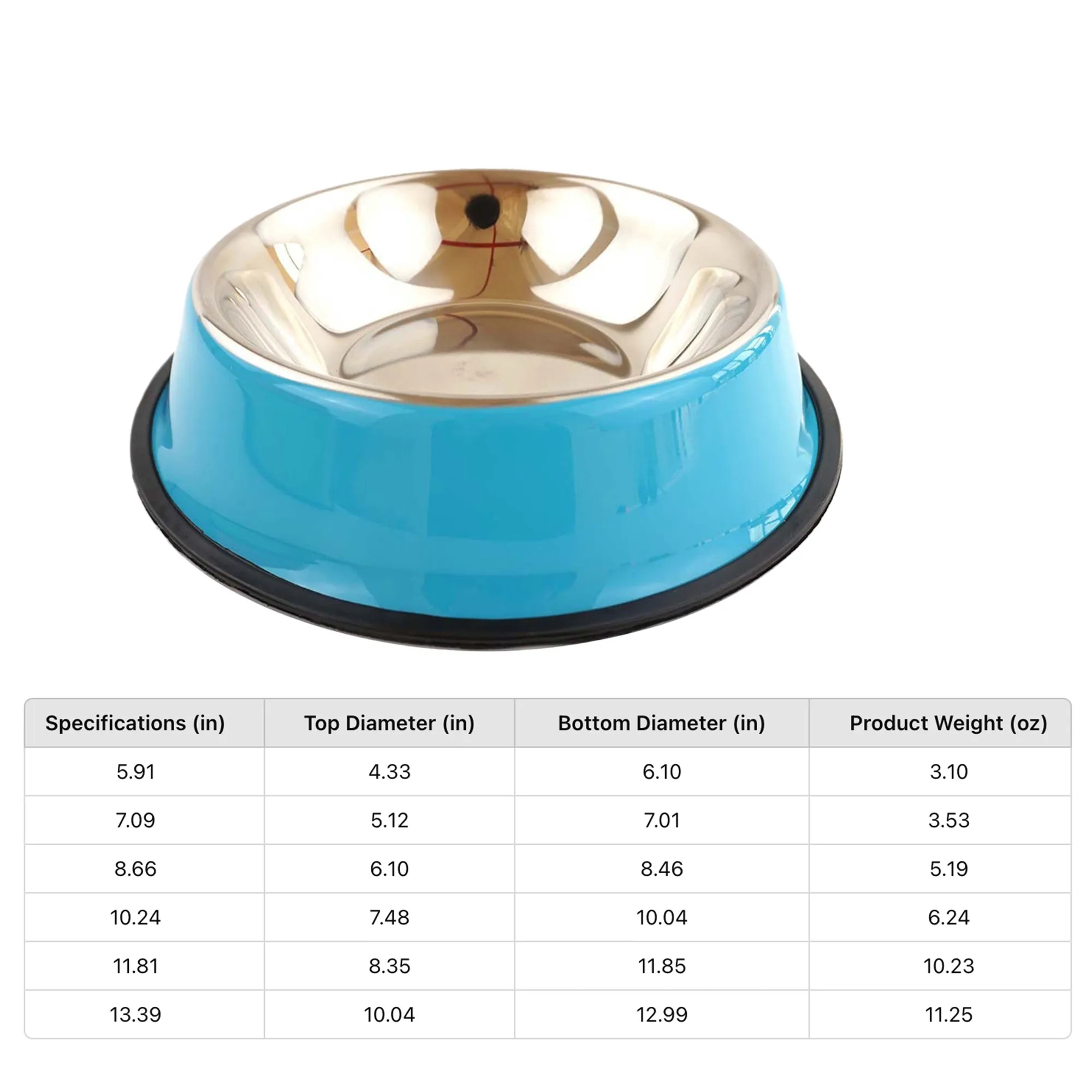 Stainless Steel Pet Bowl 9