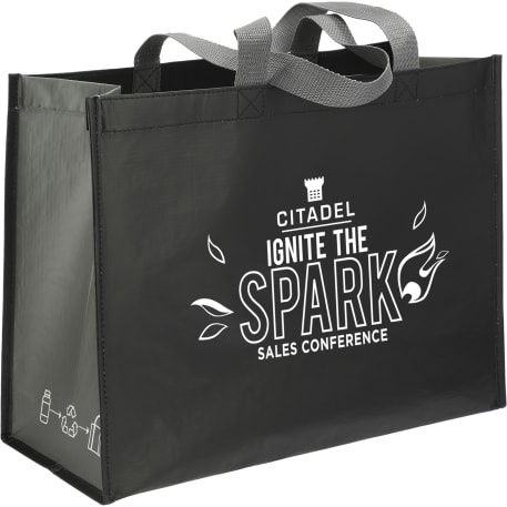 RPET Laminated Matte Shopper Tote 77