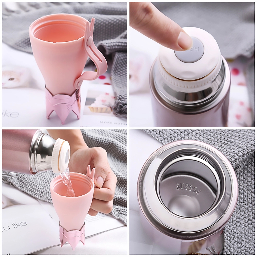 Crown Stainless Steel Vacuum Insulated Bottle, custom water bottle with logo imprint 4