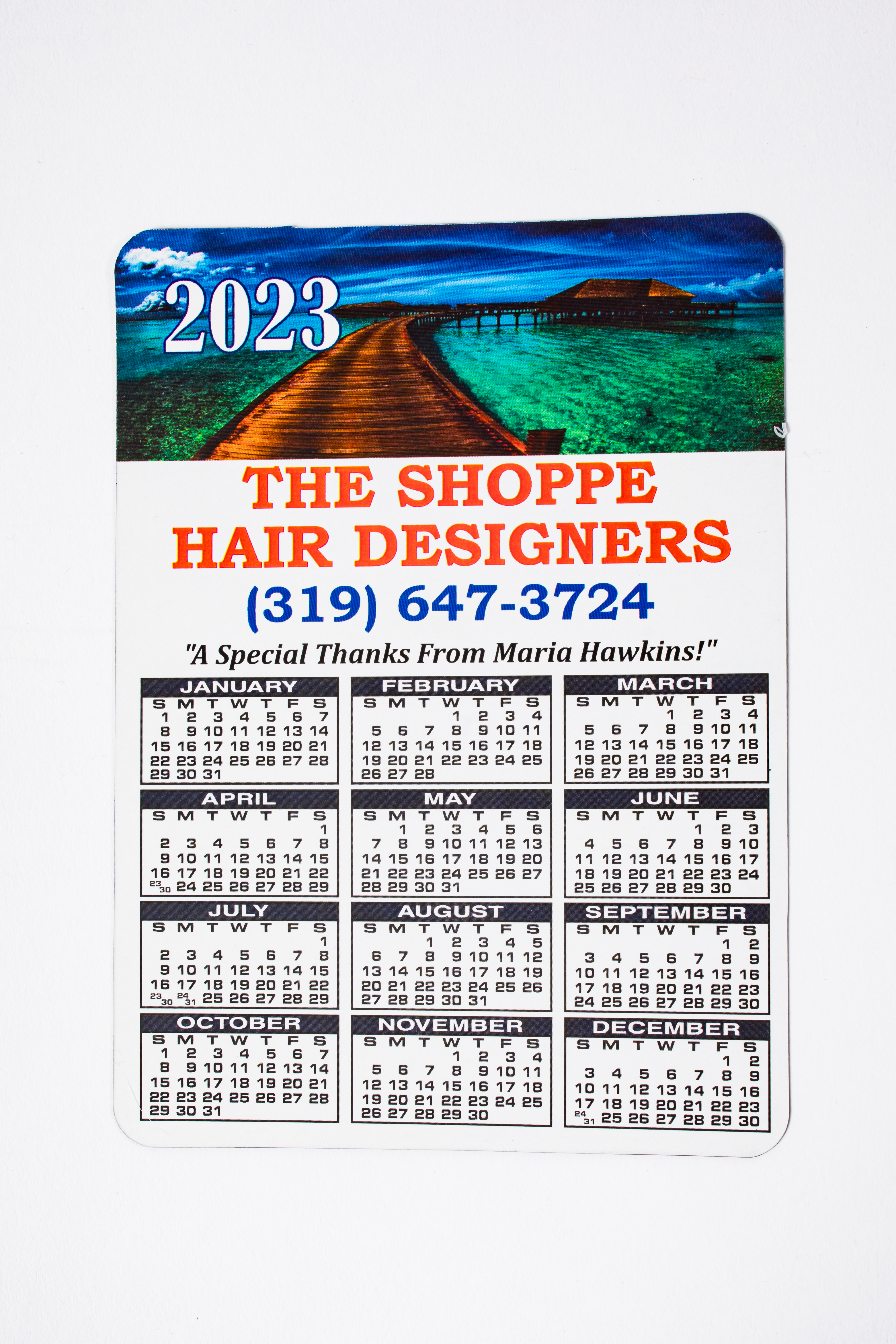4X6 Scenic Calendar Magnet 3