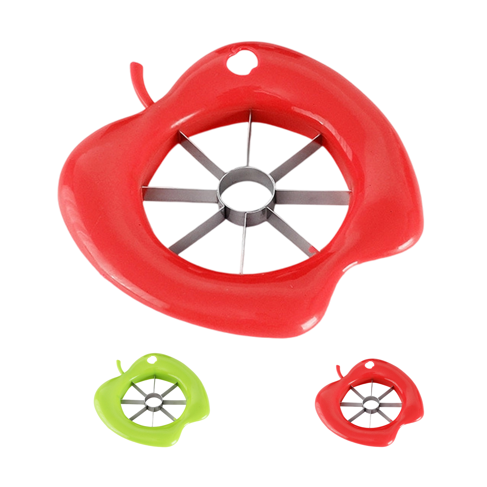 Stainless Steel Fruit Divider Eight Slice Design 5.7" By 5.3" 5