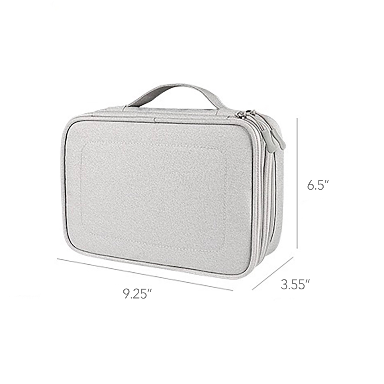 Dual Layers Travel Gear/ / Tech Accessories Organizer Bag 2