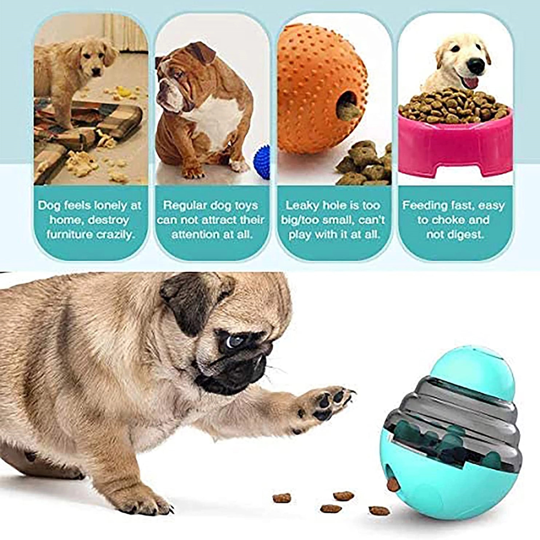 Pet Treat Ball Toy 3