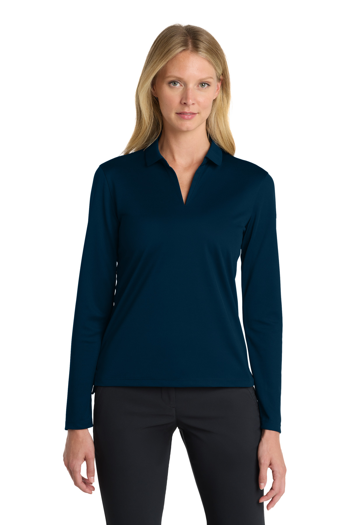 Nike Women's Dri-FIT Micro Pique 2.0 Long Sleeve Polo NKDC2105 32