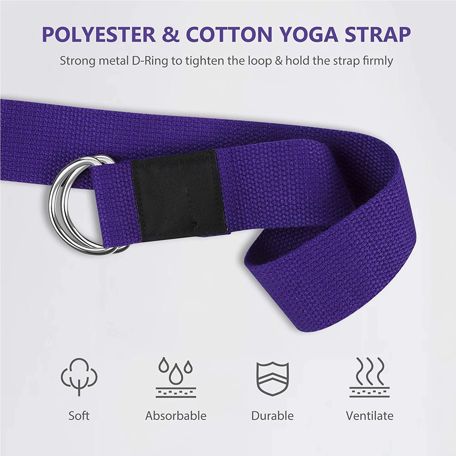 2 Yoga Bricks W/ Belt 9