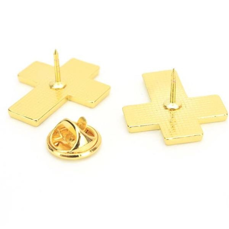 Metal Cross Lapel Pin Badges for Christian 2