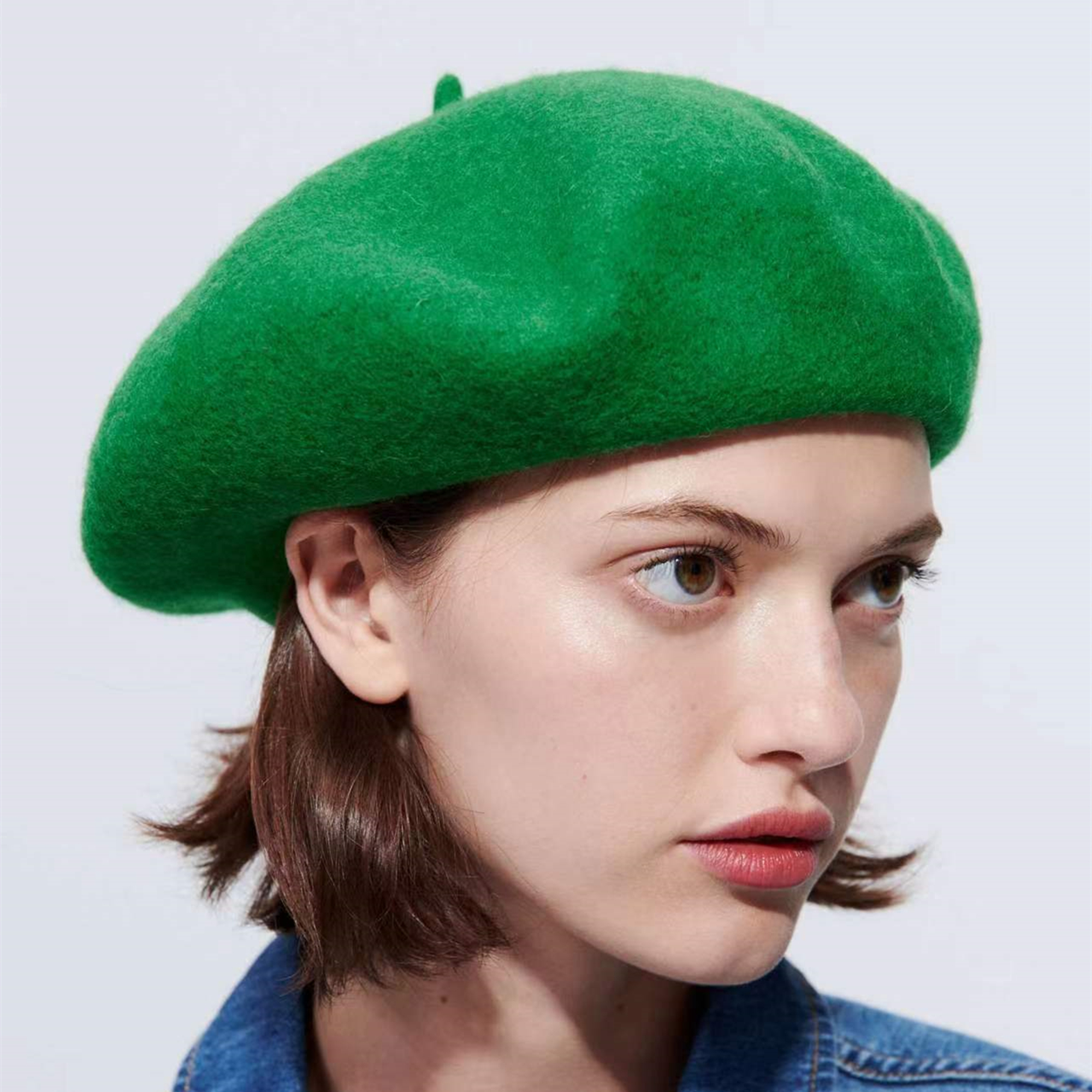 Women Wool Beret Hat 2