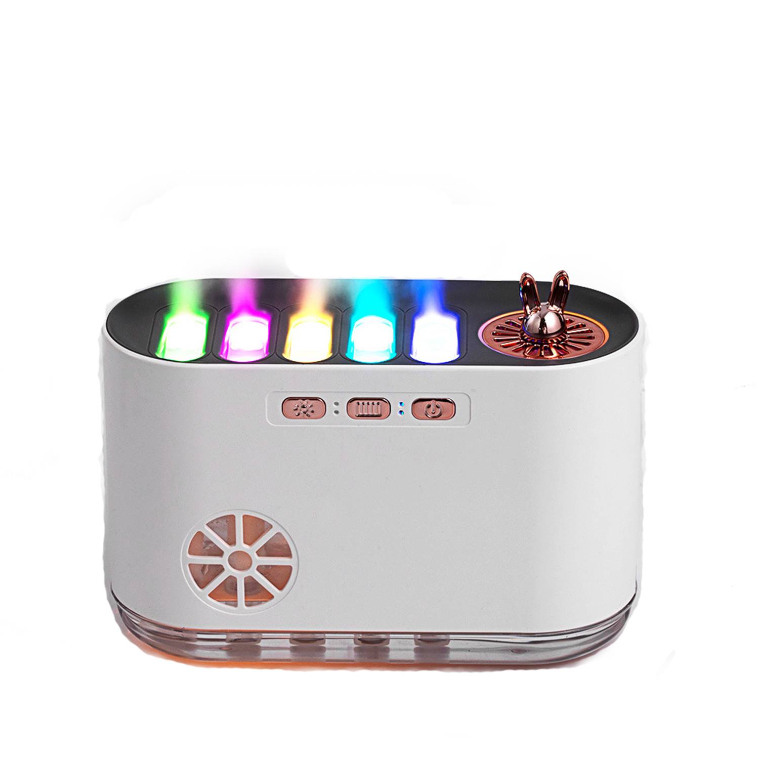 Colorful Timing Flame Essential Oil Diffusers for Home 4