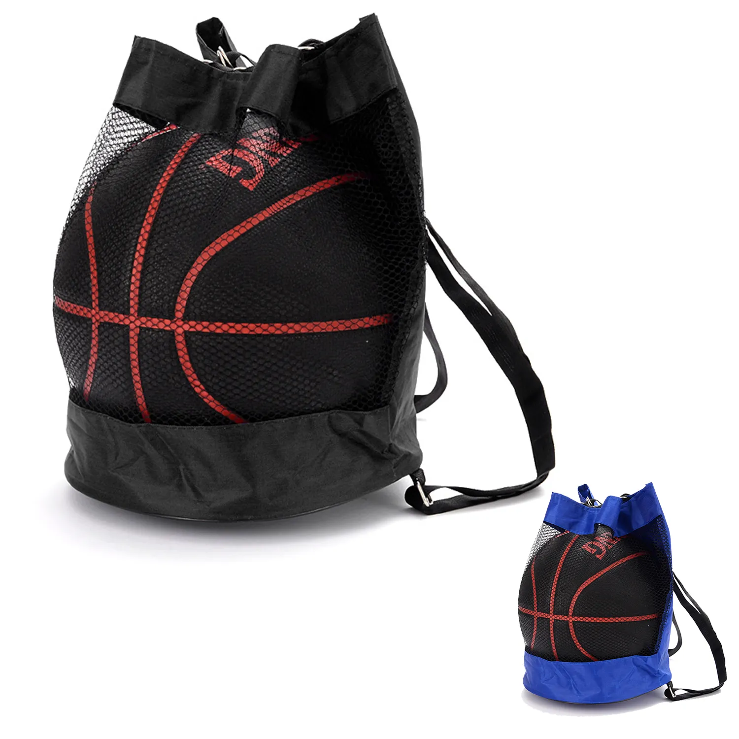 Drawstring Mesh Basketball Backpack 1