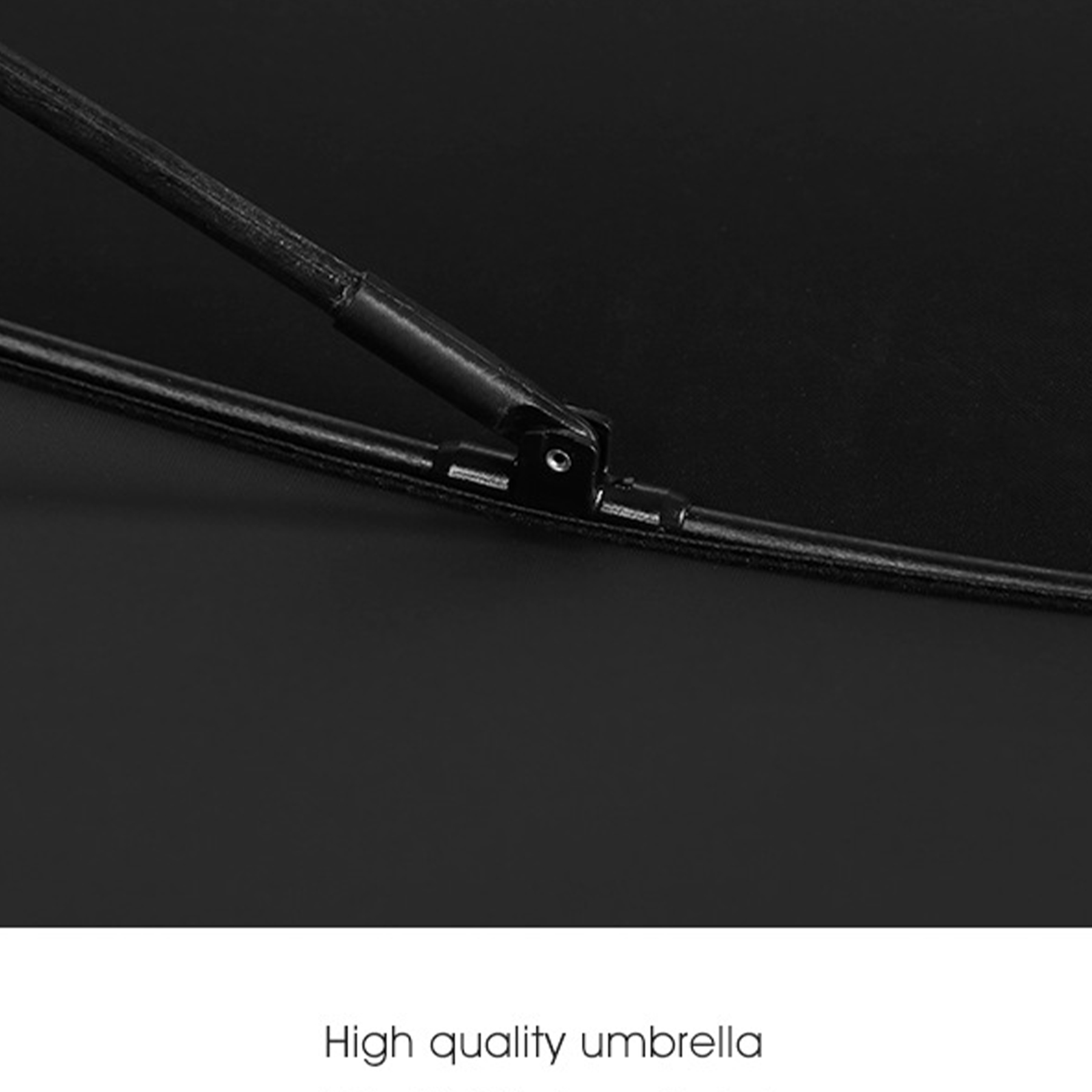 Large Umbrella with Wooden Handle for Rain 7