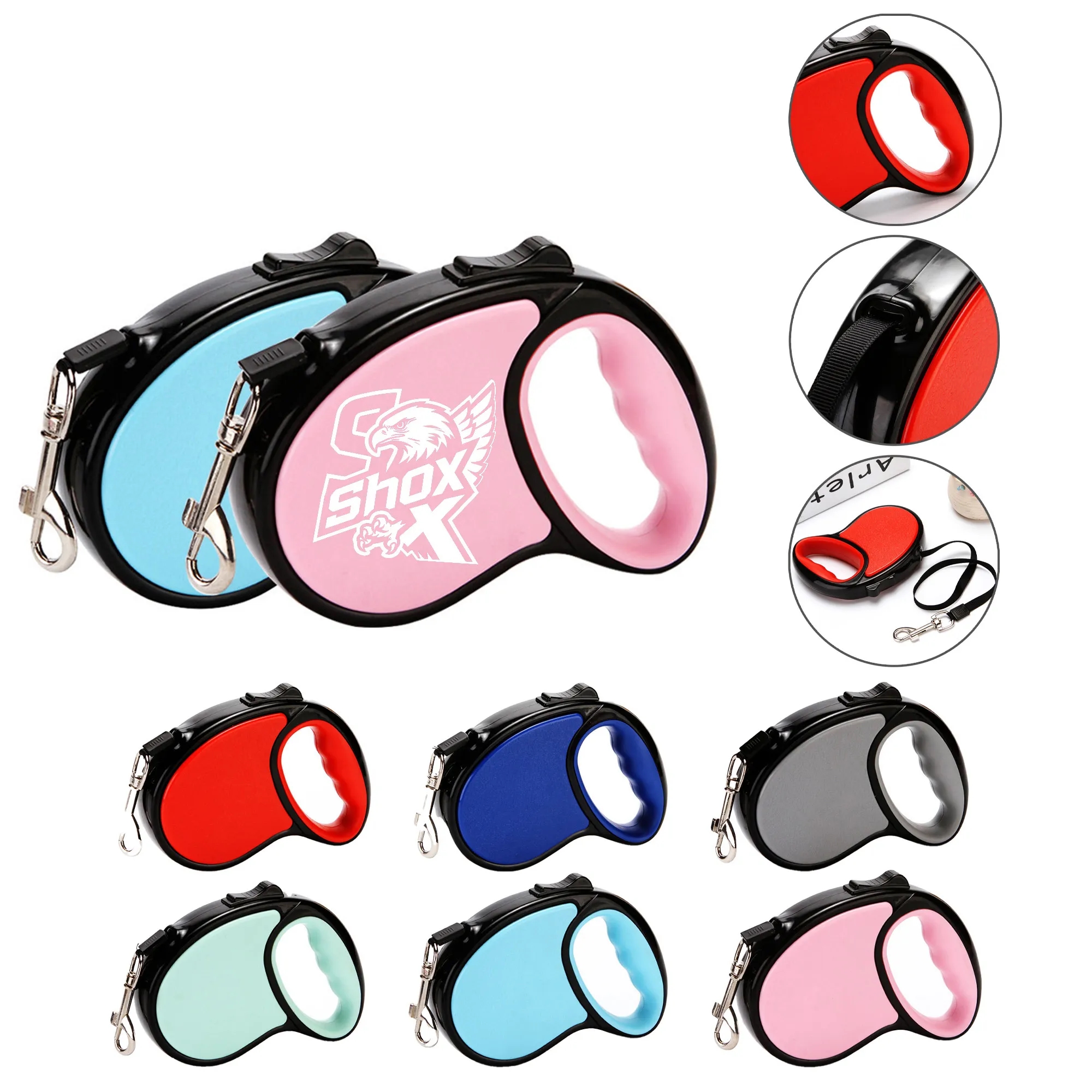 MOQ 5 Retractable Pet Leash 2