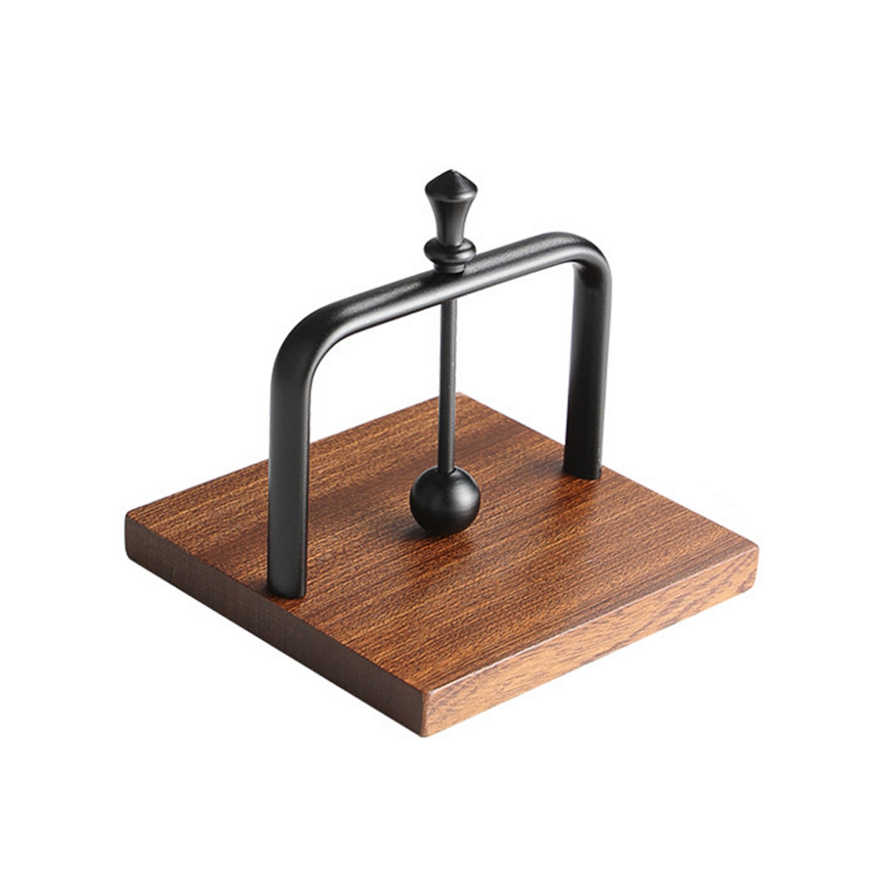 Solid Wood Countertop Paper Towel Holder 4
