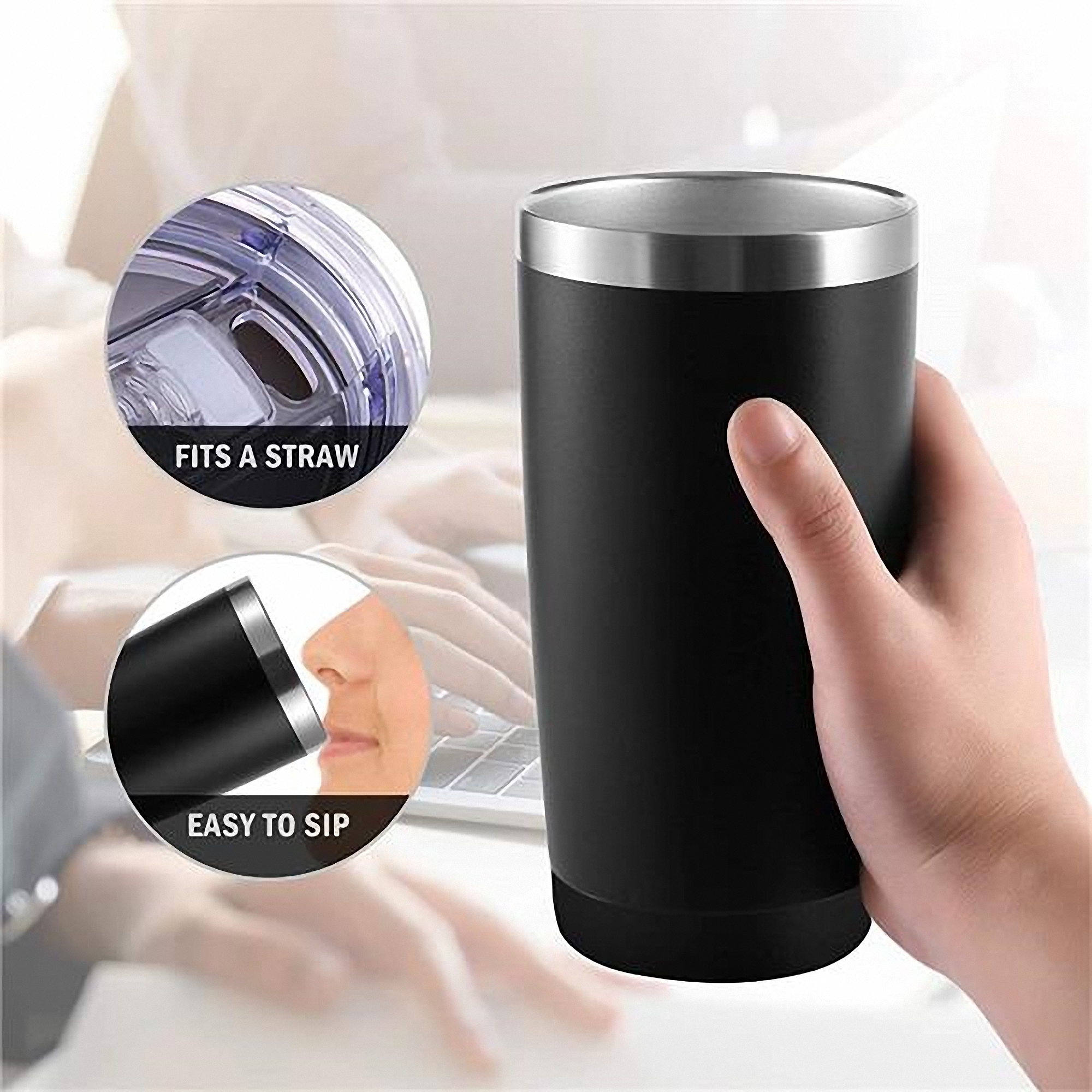 20oz Stainless Steel Insulated Tumbler 2