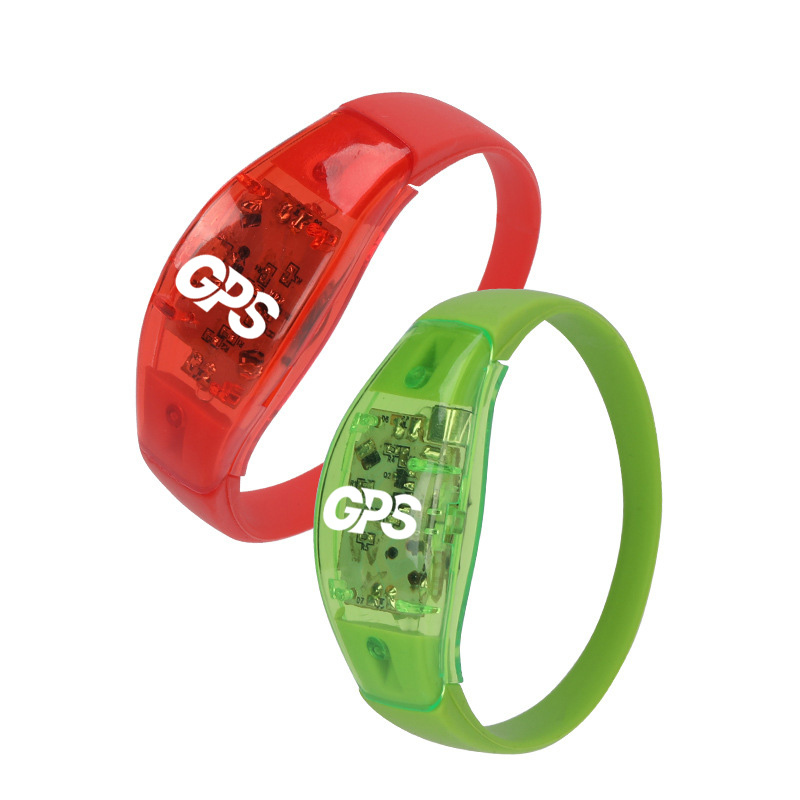 3 " Sound Control Led Glow Flashing Bracelet 3