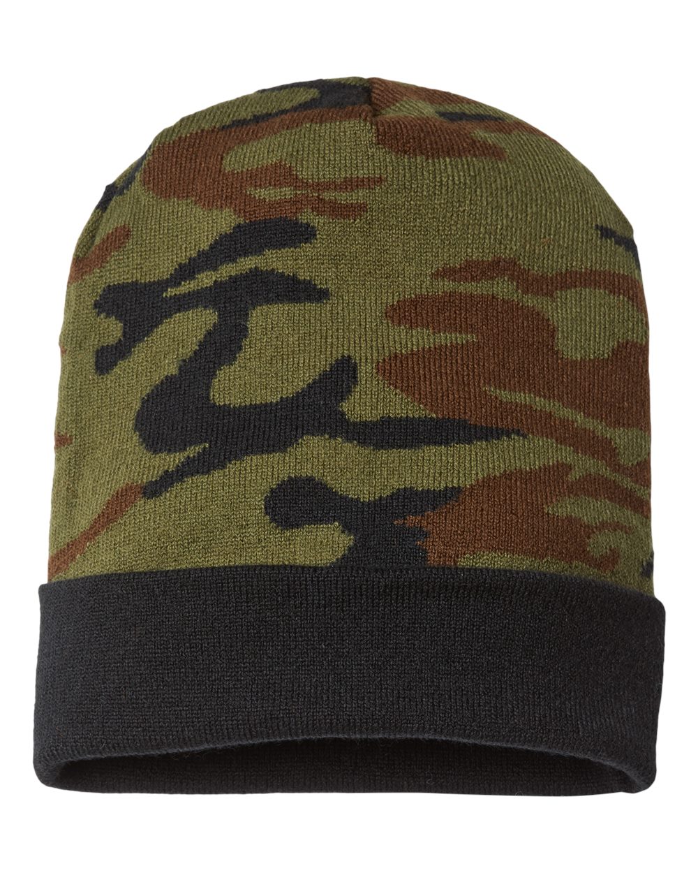 USA-Made Camo Cuffed Beanie - RKC12 4