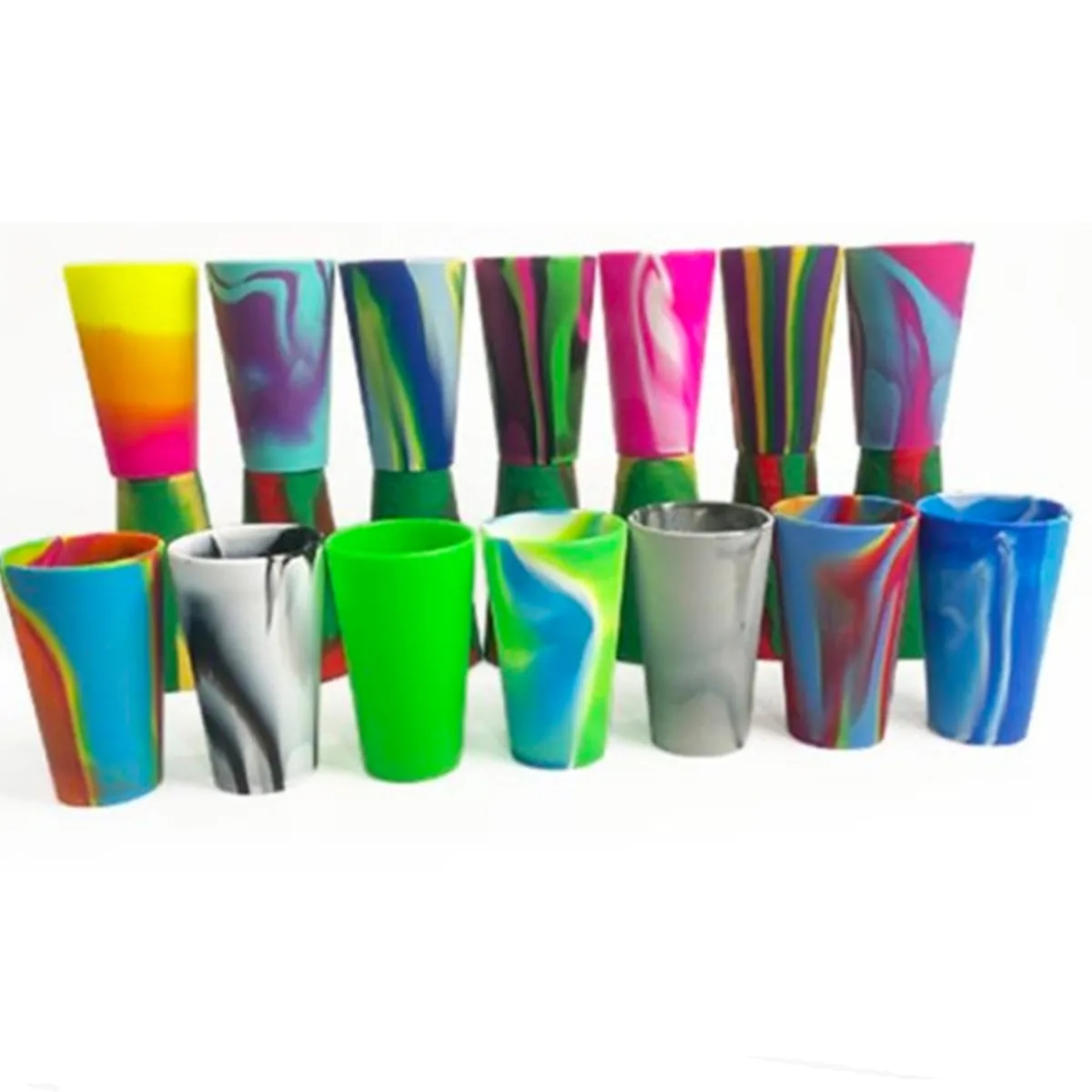 16 oz Unbreakable Silicone Wine Shatterproof Drinking Glasse 4