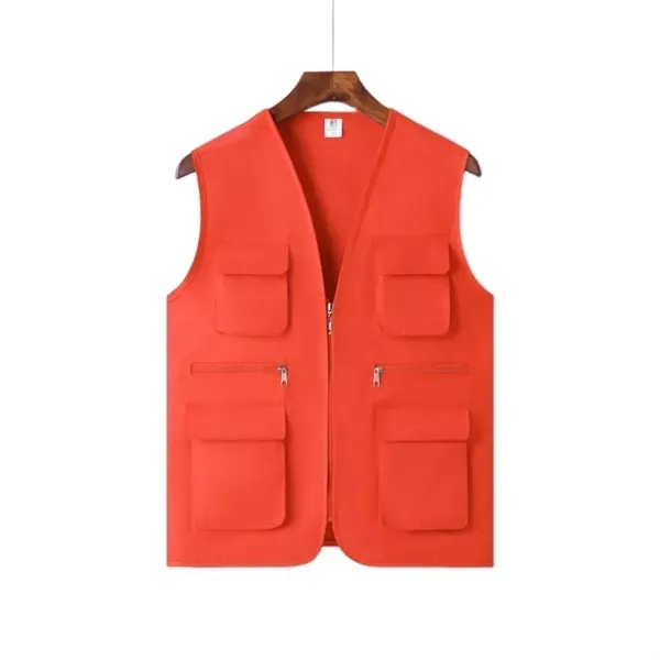 Multi-Pocket Volunteer Vest - Functional Utility Wear 13