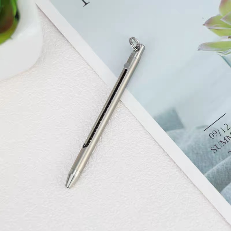 Titanium Alloy Retractable Toothpick 1