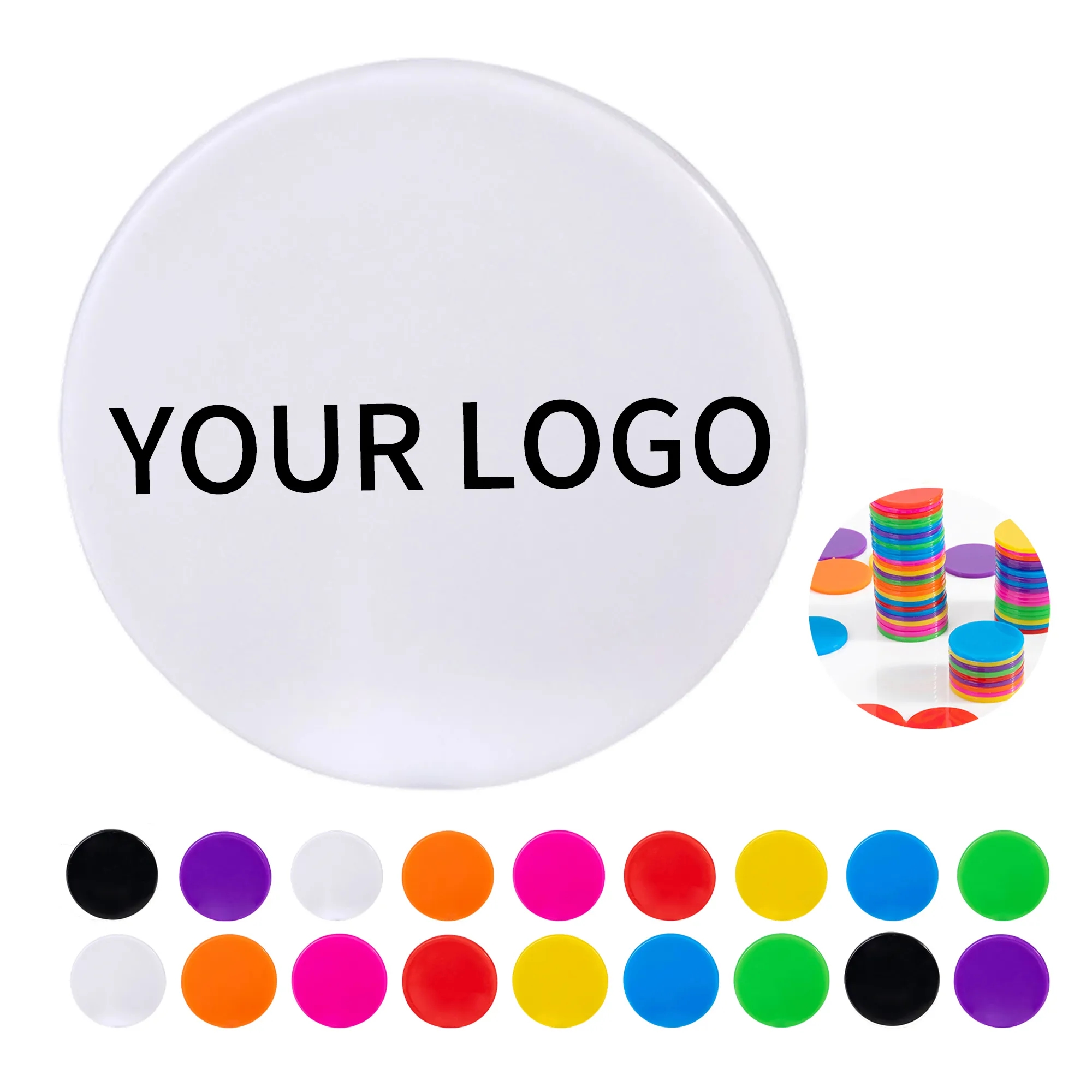 Customizable Ceramic Poker Chip for Events or Branding 2