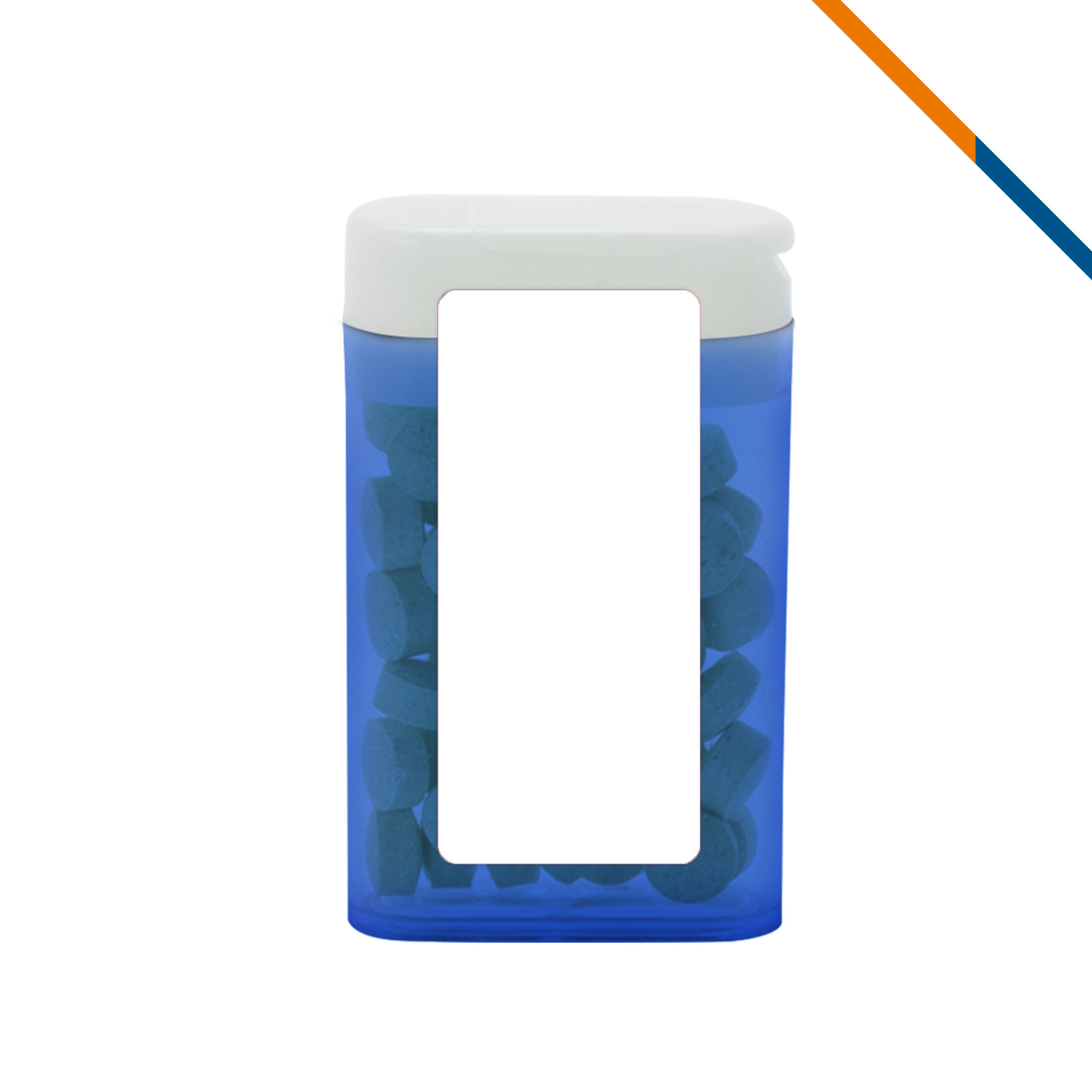 CoolPop Rectangular Flip Top Mint Dispenser 8